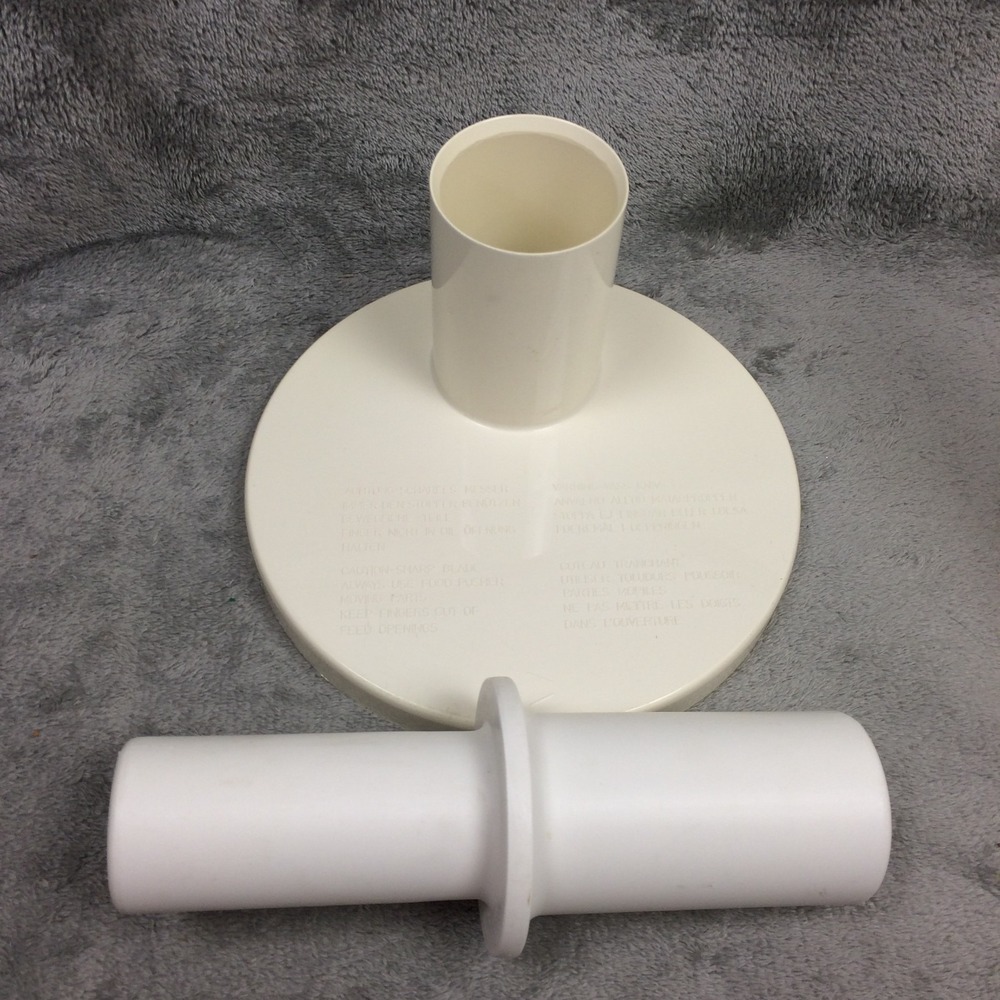 Vtg Bosch‎ Universal UM3 Center Lid Chute with Pusher Replacement Parts